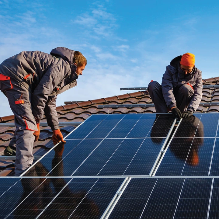 Residential maintaining solar panels Services
